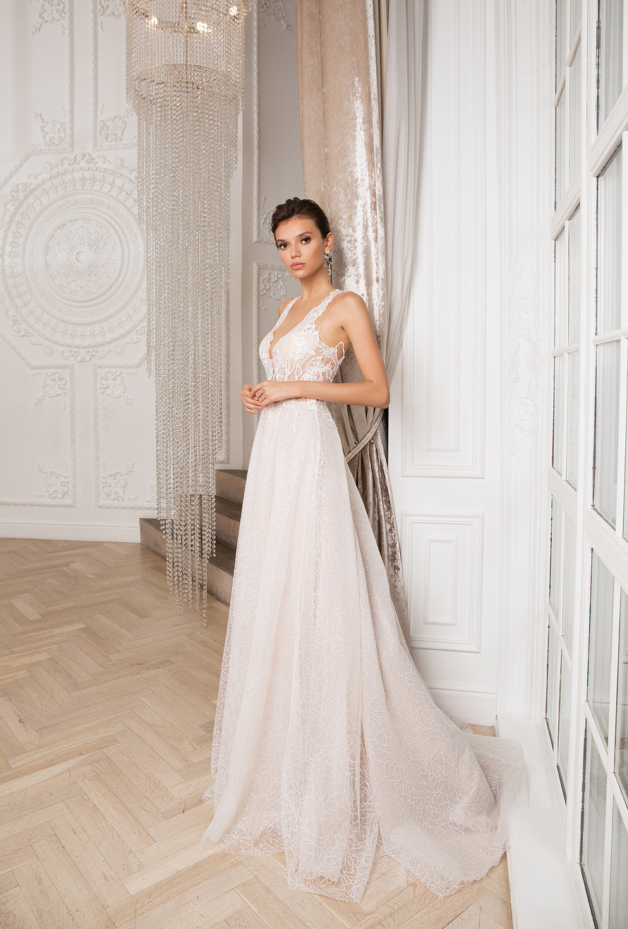 Свадебное платье «Мэйбел» Мэрри Марк — купить в Краснодаре платье Мэйбел из коллекции «Сияй как бриллиант» 2020