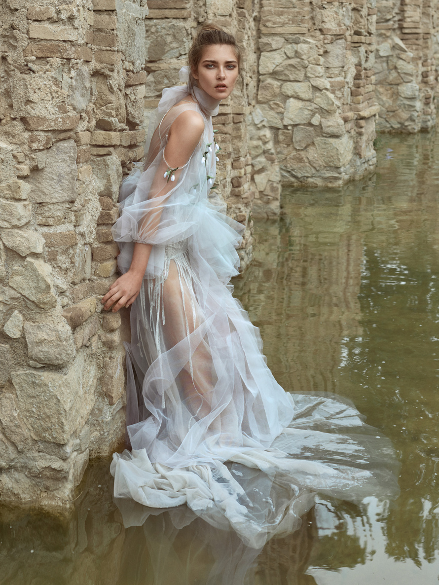 Купить свадебное платье «Рики» Рара Авис из коллекции Флорал Парадайз 2018 года в Краснодаре недорого