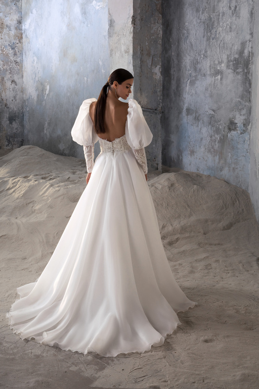 Купить свадебное платье «Альма» Секрет Споса из коллекции Блеск 2022 года в салоне «Мэри Трюфель»