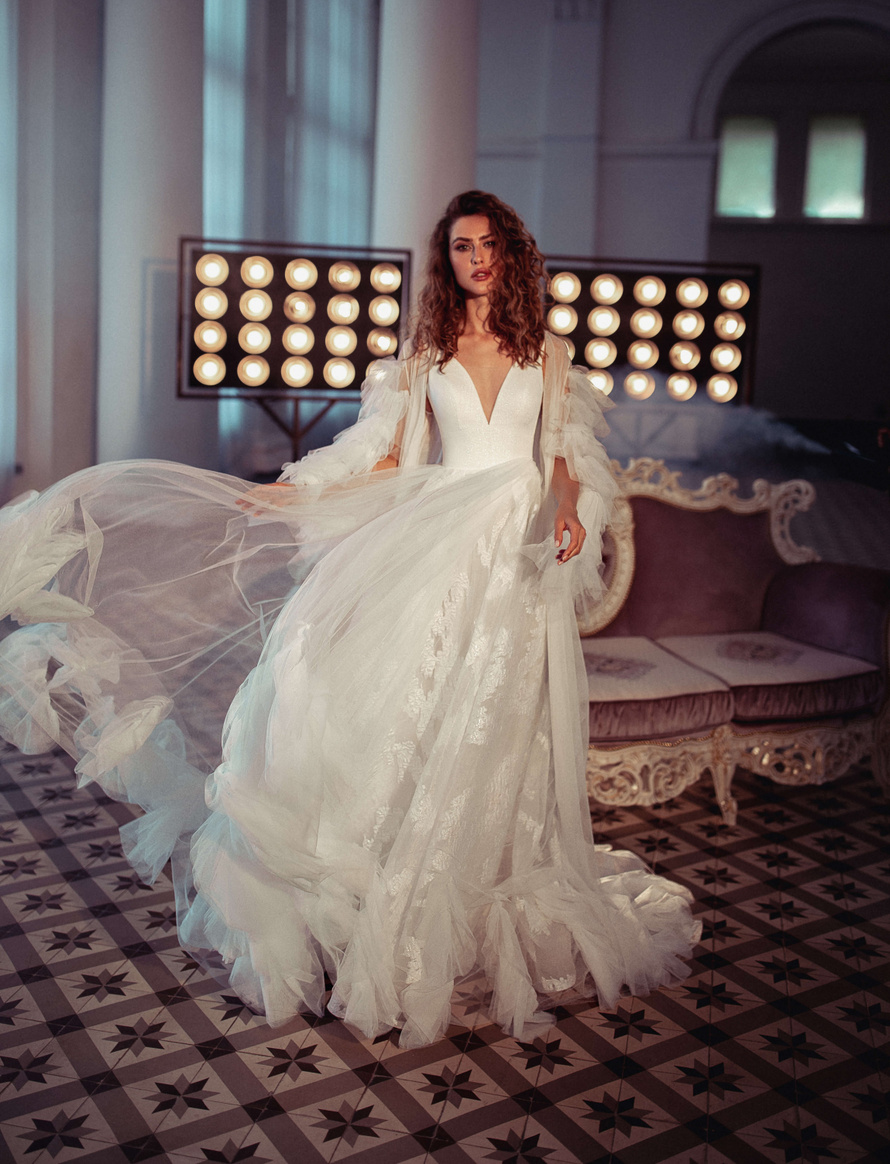 Купить свадебное платье «Лесандра» Бламмо Биамо из коллекции Свит Лайф 2021 года в Москве