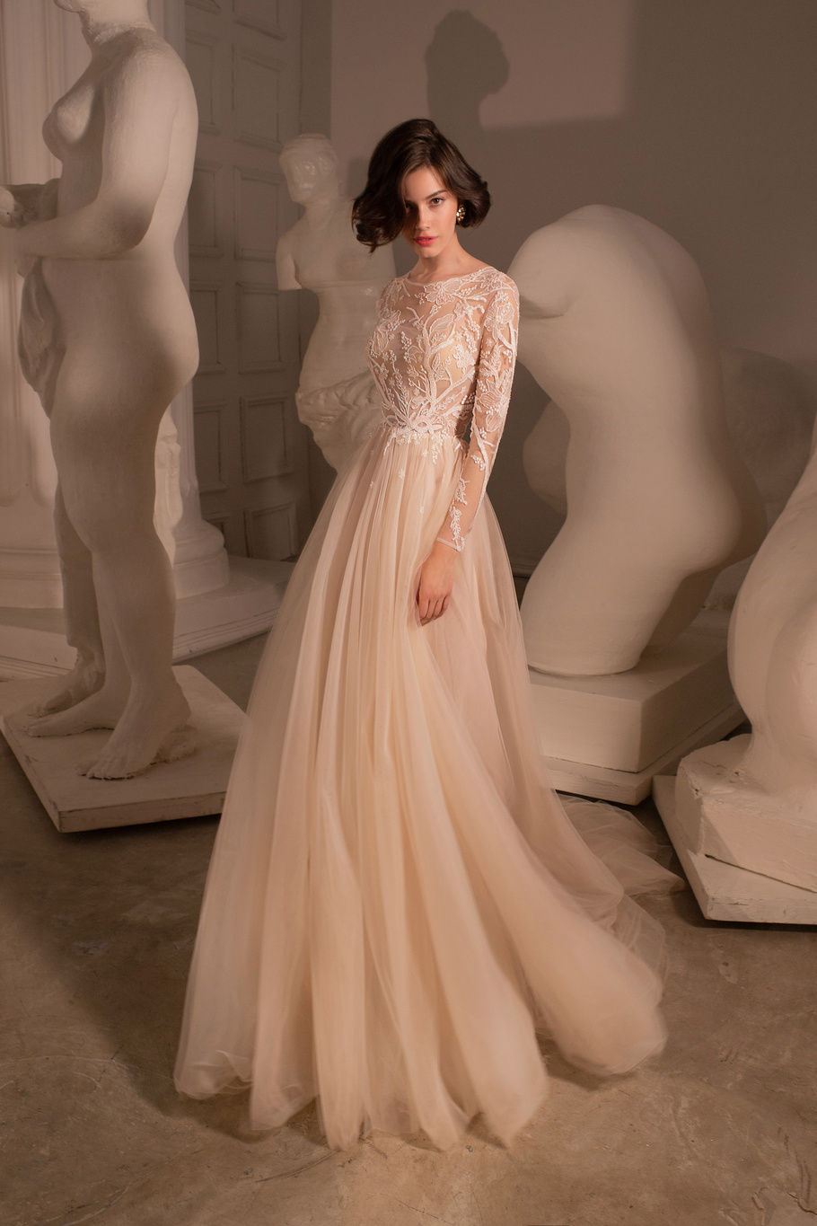Купить свадебное платье «Эйва» Татьяны Каплун из коллекции «Десерт Пешн 2020» в салоне свадебных платьев