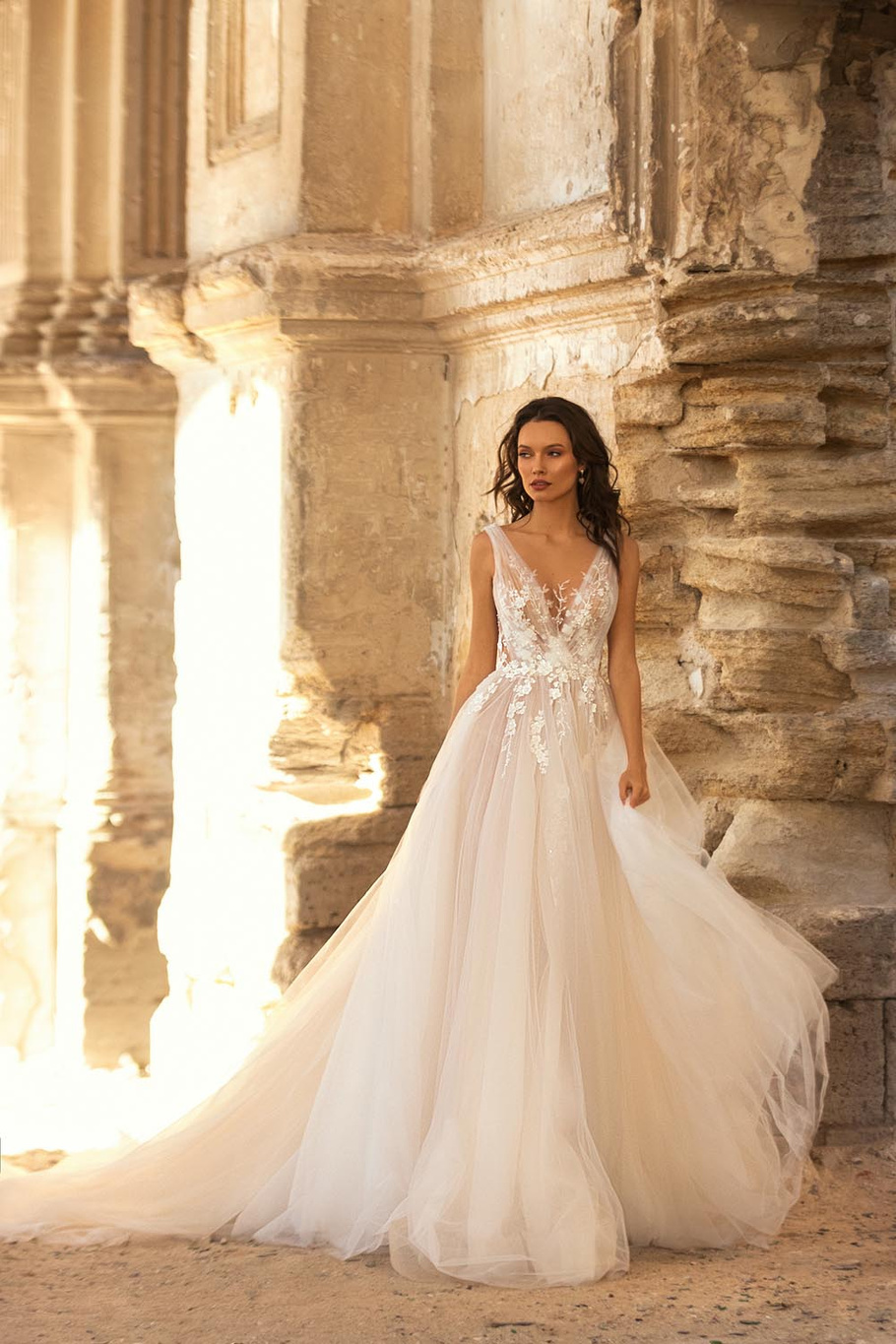Купить свадебное платье «Май» Евы Лендел из коллекции 2022 в Ярославлье 
