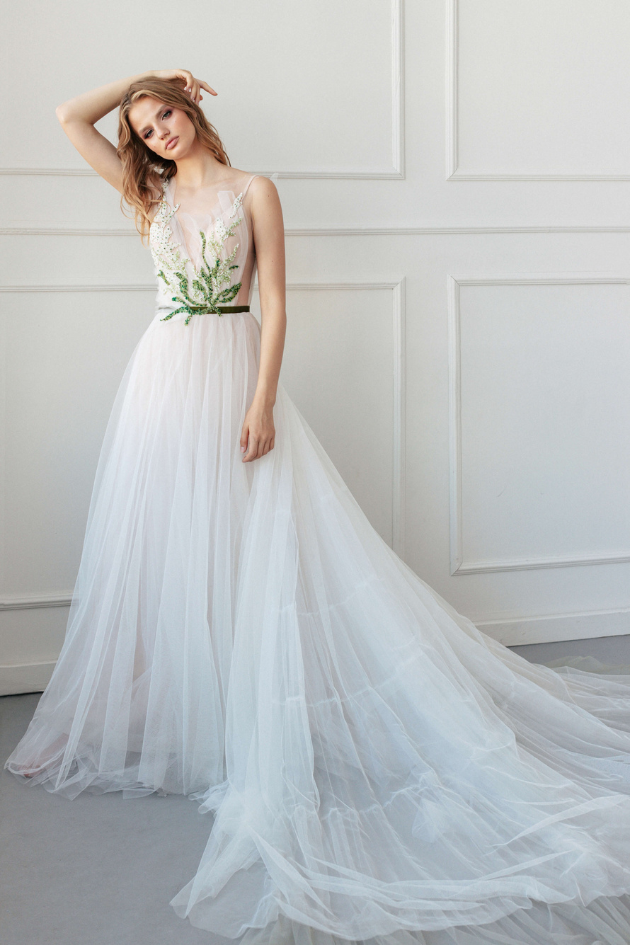 Купить свадебное платье «Примроуз» Анже Этуаль из коллекции 2020 года в салоне «Мэри Трюфель»