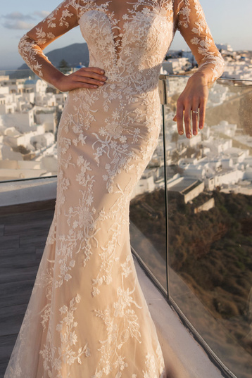 Свадебное платье «19405» LUSSANO BRIDEL — купить в Краснодаре из коллекции 2021 Essential