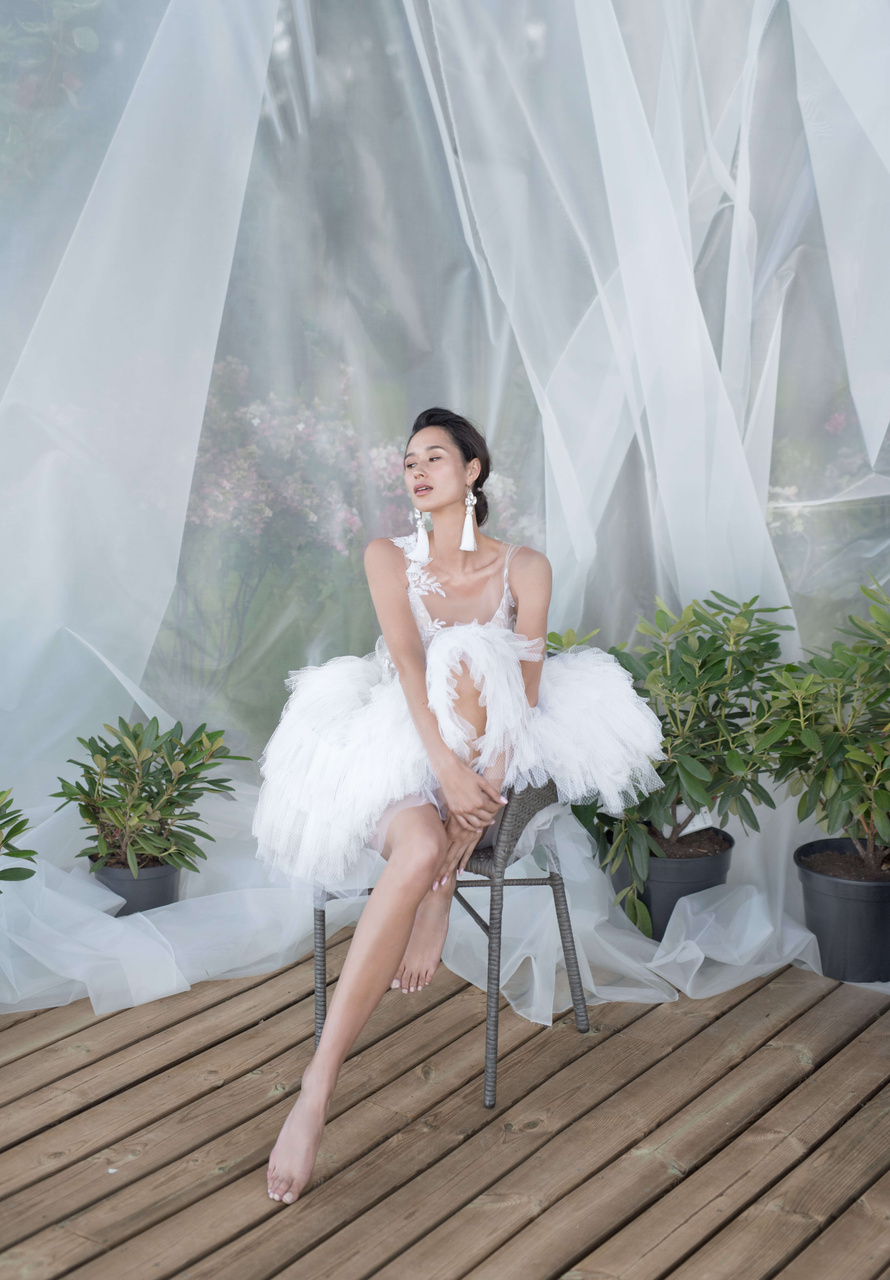 Купить свадебное платье «Мико» Бламмо Биамо из коллекции Нимфа 2020 года в Нижнем Новгороде