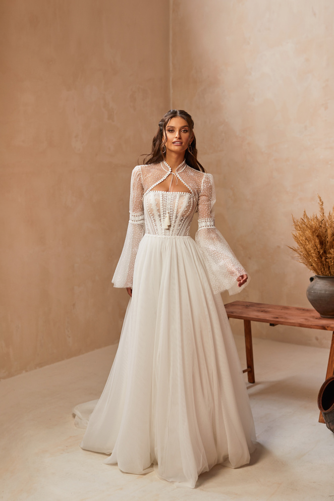 Свадебное платье Июнь Армония — купить в Волгограде платье Июнь из коллекции 2021 года