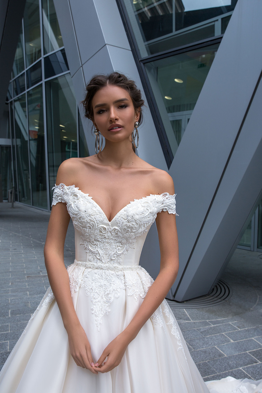 Купить свадебное платье «Элва» Кристал Дизайн из коллекции Париж 2019 в Краснодаре