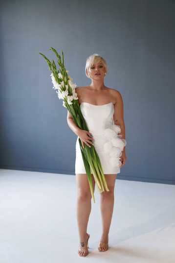 Купить свадебное платье «Флорис+» Марта из коллекции 2025 года в салоне «Мэри Трюфель»