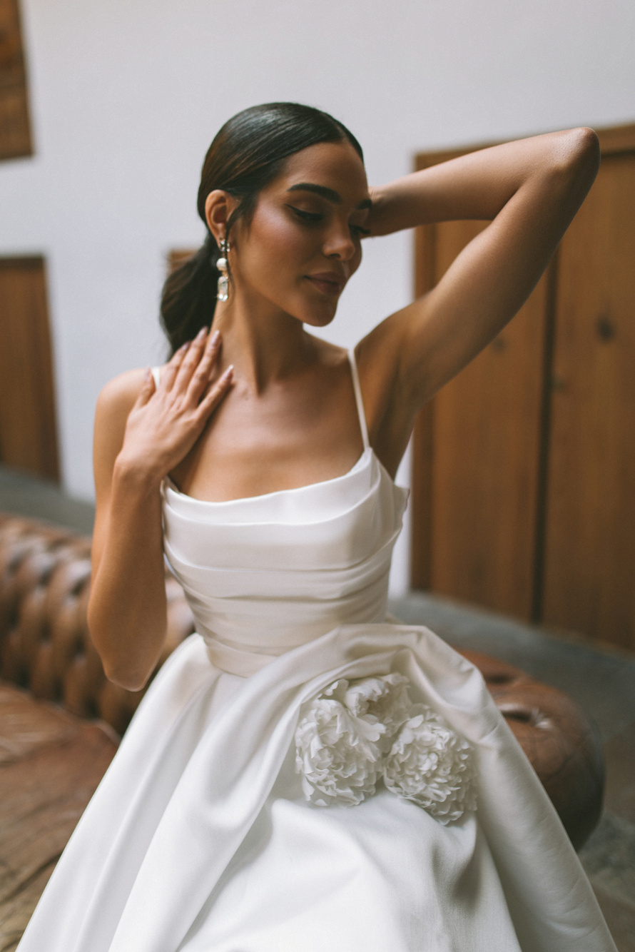 Купить свадебное платье «Ваната» Бламмо Биамо из коллекции Вайт Гарден 2024 года в салоне «Мэри Трюфель»