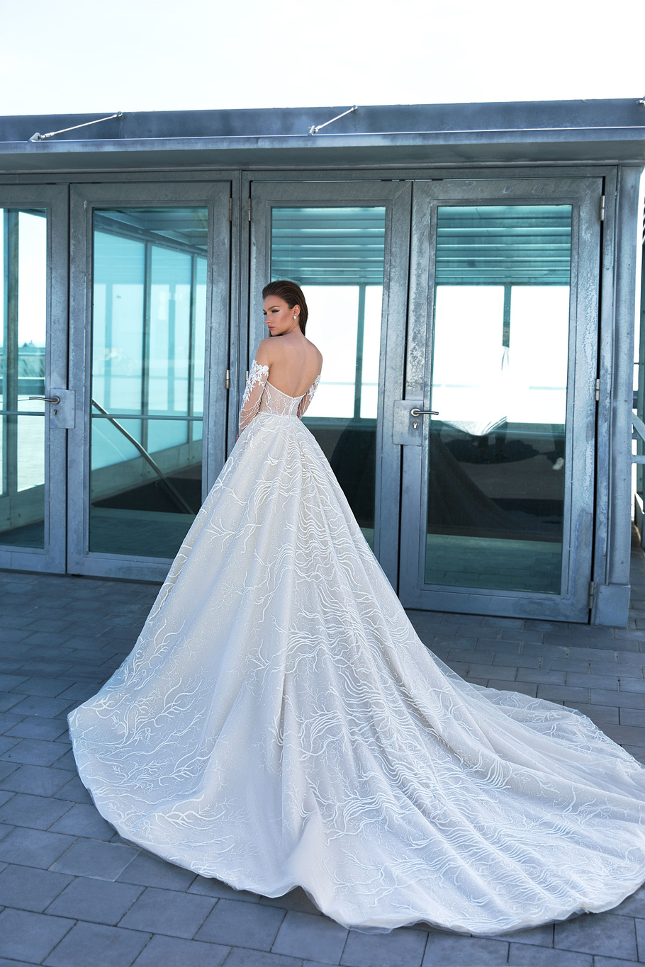 Свадебное платье «Энигма» Кристал Дизайн — купить в Краснодаре платье Энигма из коллекции "2020"