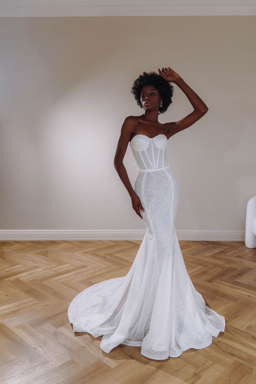 Купить свадебное платье «Лиана» Патрисия Кутюр из коллекции 2023 года в салоне «Мэри Трюфель»