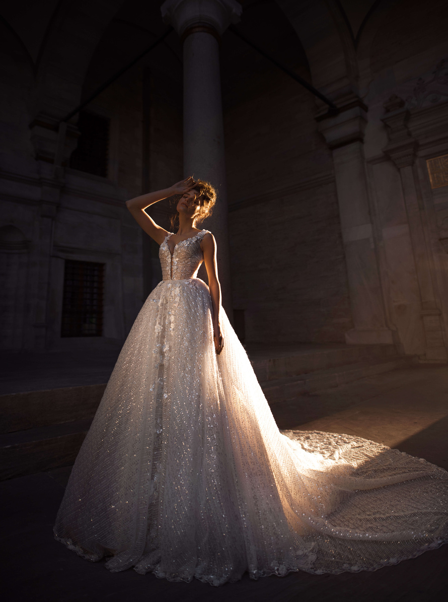 Купить свадебное платье «Бижу» Бламмо Биамо из коллекции 2018 года в Воронеже