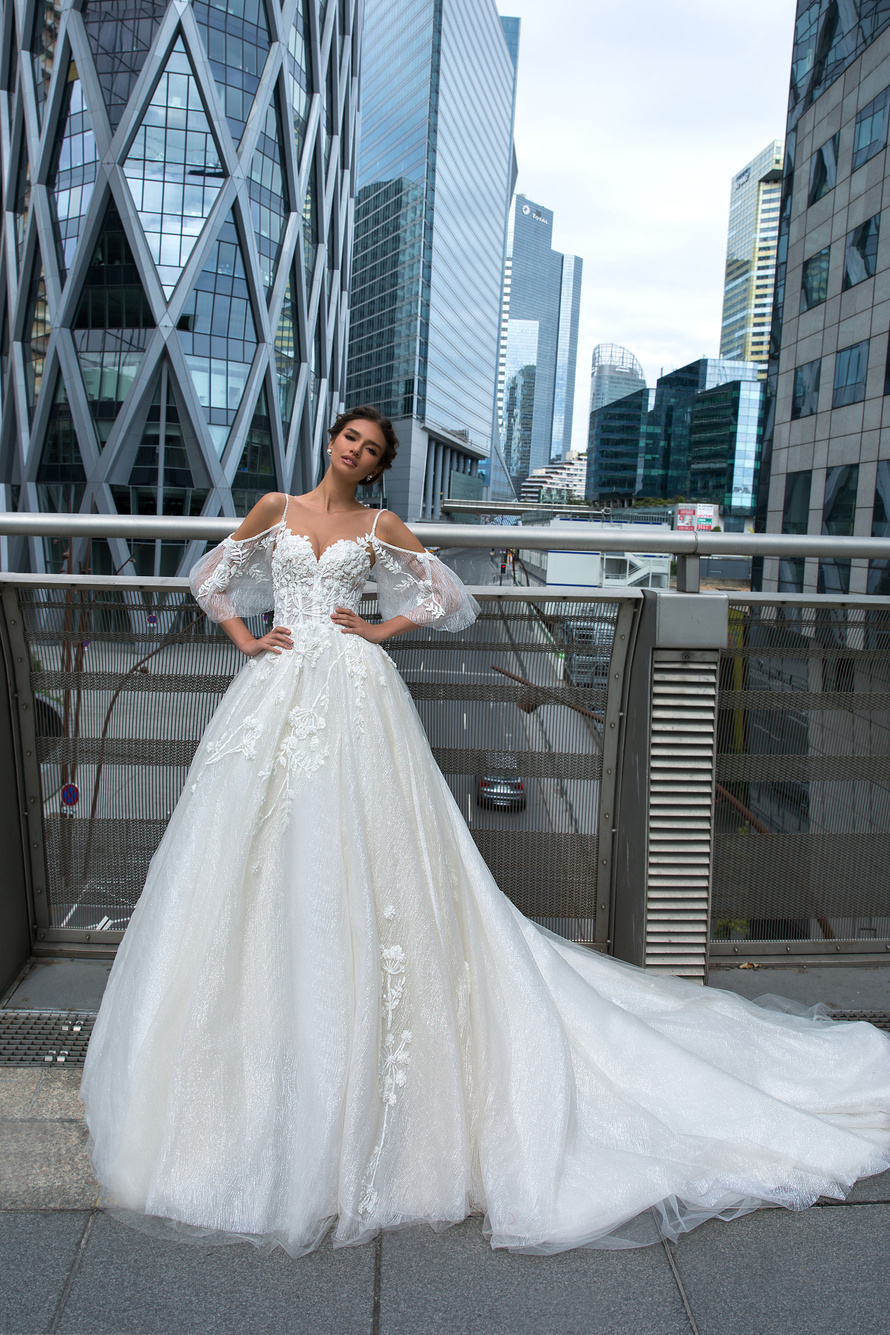 Купить свадебное платье «Деяла» Кристал Дизайн из коллекции Париж 2019 в интернет-магазине