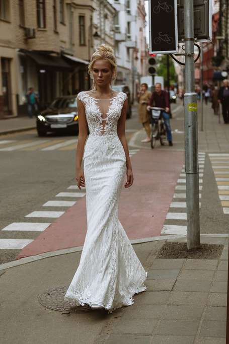 Купить свадебное платье «Харис» Патрисия из коллекции 2019 года в Екатеринбурге
