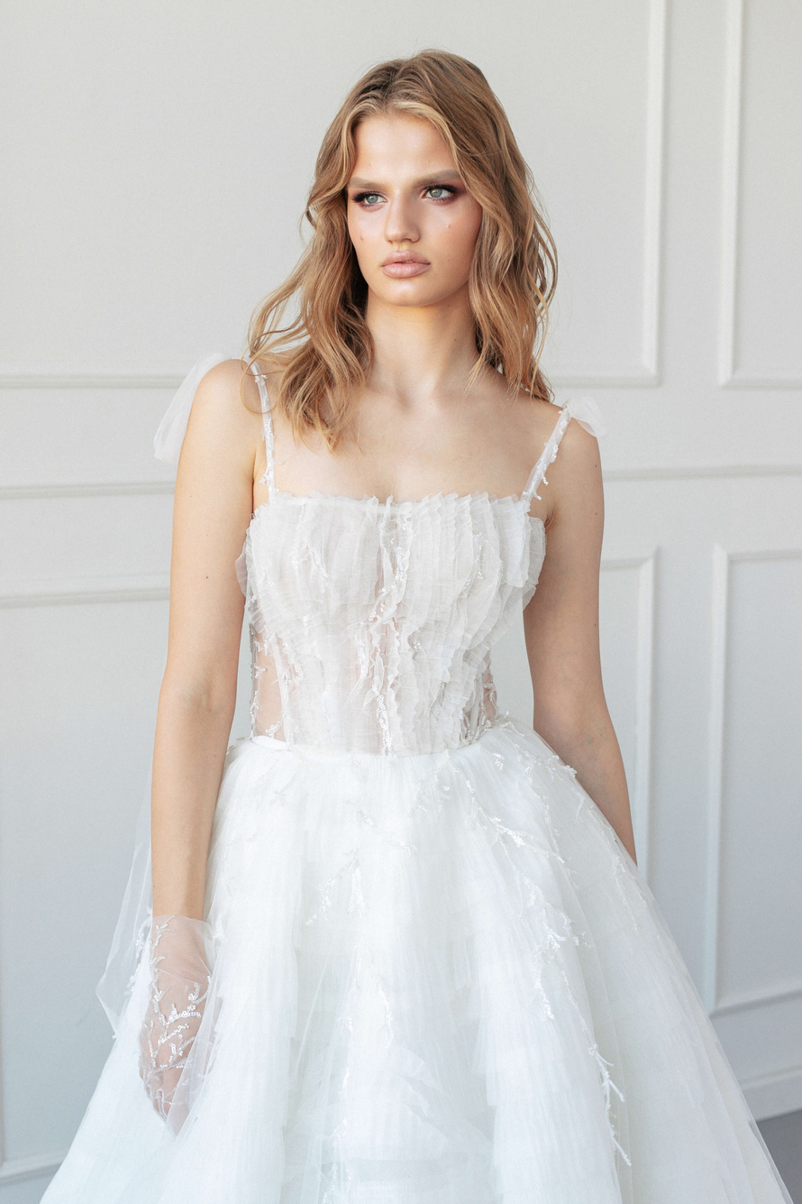 Купить свадебное платье «Мелани» Анже Этуаль из коллекции 2020 года в салоне «Мэри Трюфель»