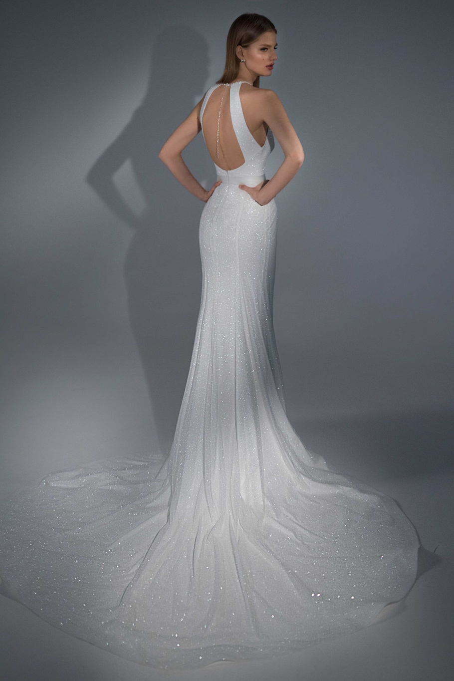 Свадебное платье «Хелена» Strekkoza — купить в Краснодаре платье Хелена из Nuvole Nella Sabbia Стреккоза 2020