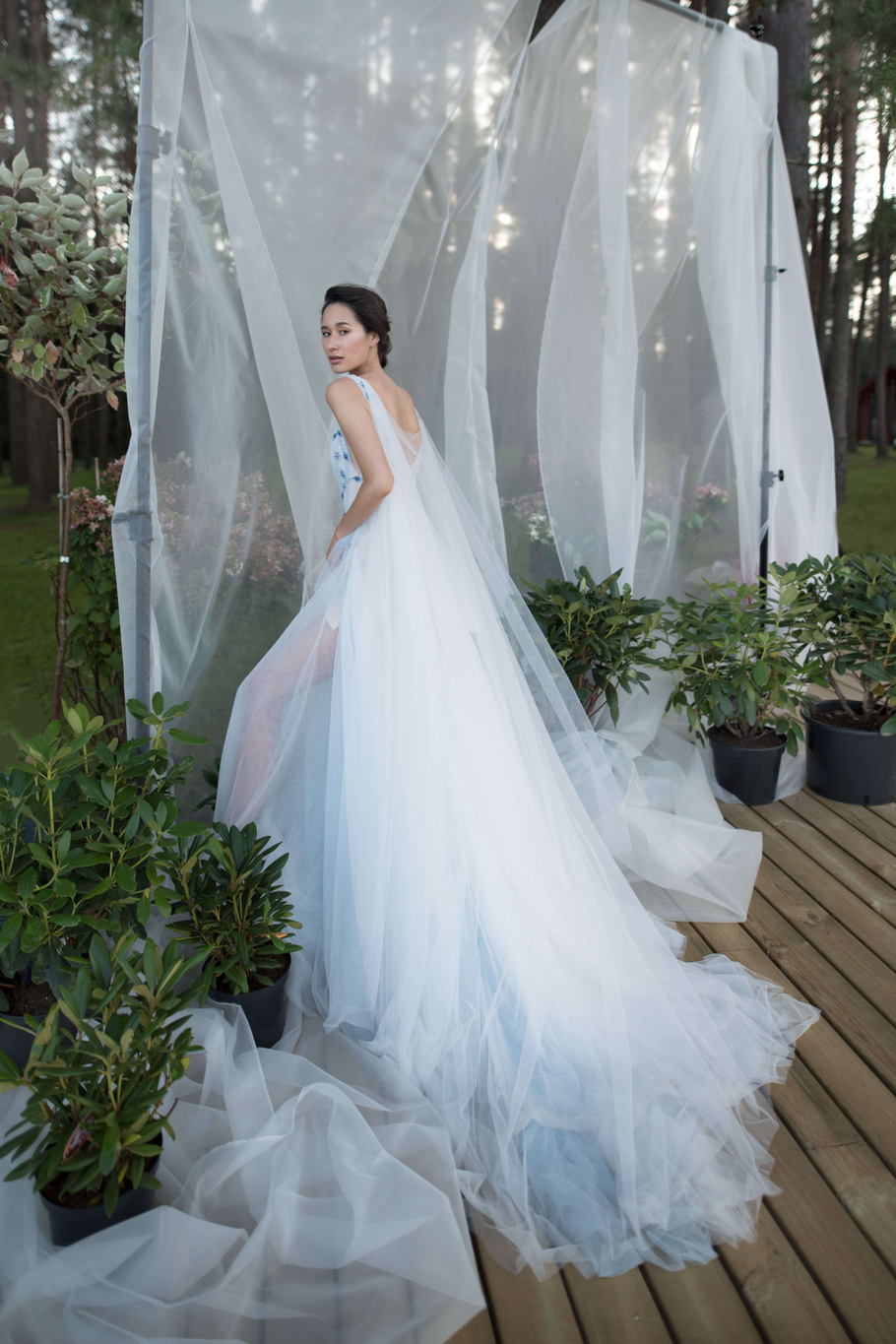 Купить свадебное платье «Винслоу» Бламмо Биамо из коллекции Нимфа 2020 года в Москве