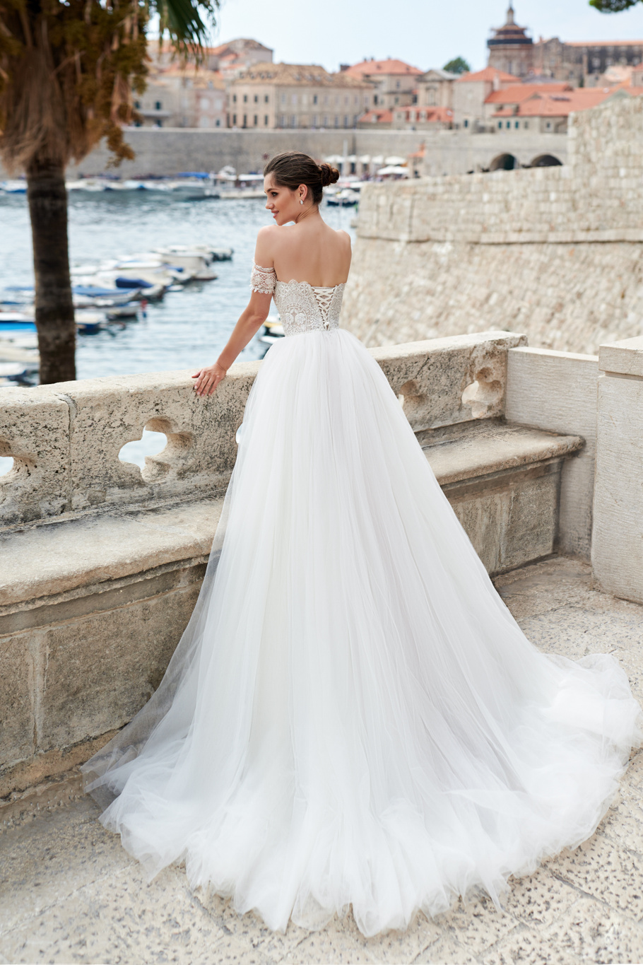 Купить свадебное платье «Лео» Армония из коллекции 2020 в интернет-магазине «Мэри Трюфель»