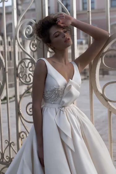 Купить свадебное платье «Беата» Бламмо Биамо из коллекции 2018 года в Воронеже Беата