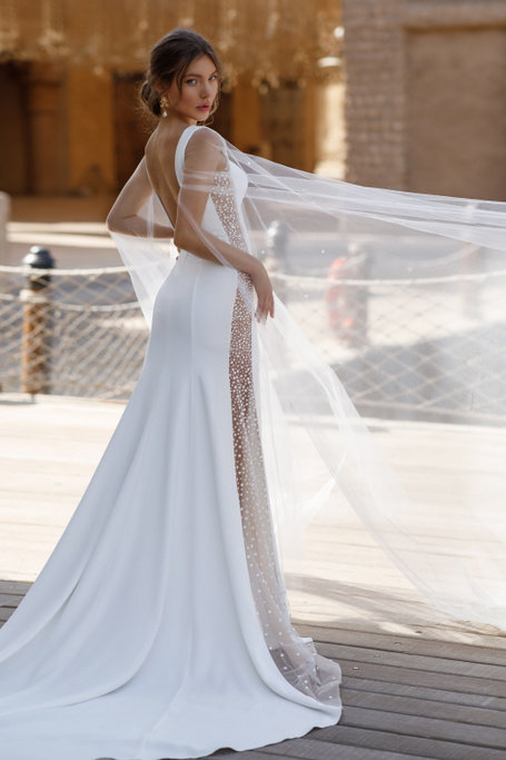 Купить свадебное платье «Альма» Стрекоза из коллекции Версаль 2022 года в салоне «Мэри Трюфель»