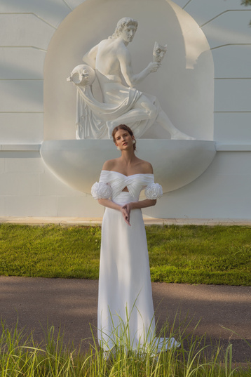 Купить свадебное платье «Фитэс» Татьяны Каплун из коллекции «Ванила Скай» 2024 в салоне