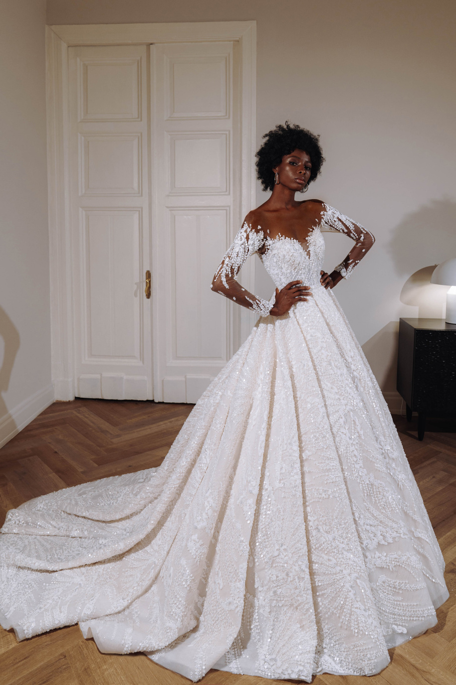 Купить свадебное платье «Арвит» Патрисия Кутюр из коллекции 2023 года в салоне «Мэри Трюфель»