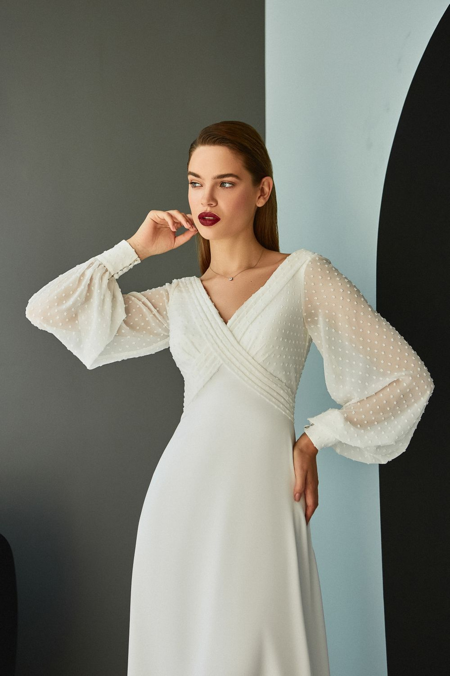 Купить свадебное платье «Сивиллин» Мэрри Марк из коллекции Инспирейшн 2021 года в салоне «Мэри Трюфель»