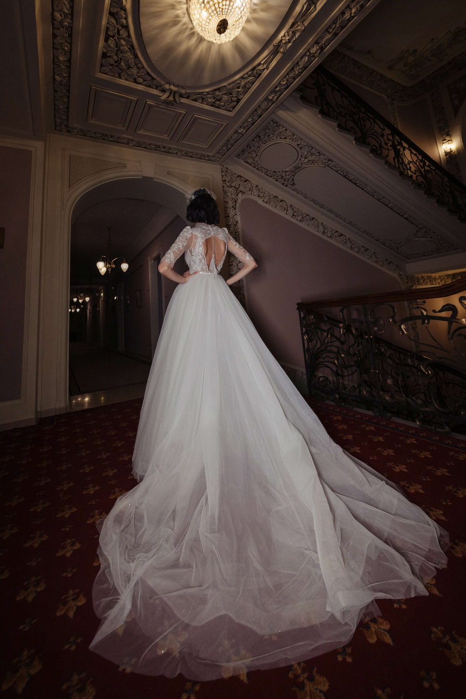 Купить свадебное платье «Вена» Анже Этуаль из коллекции Влюбиться 2022 года в салоне «Мэри Трюфель»