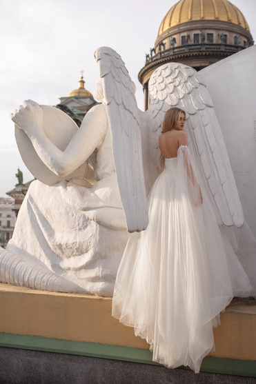 Свадебное платье «Эрика» Secret Sposa — купить в Краснодаре платье Эрика из коллекции 2021
