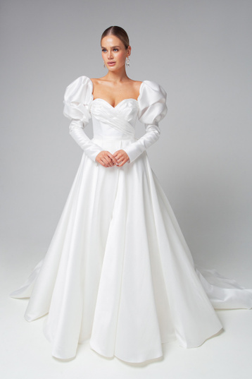 Купить свадебное платье «Миссури» Рара Авис из коллекции Волны 2024 года в салоне «Мэри Трюфель»