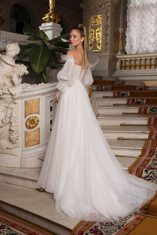 Купить свадебное платье «Вестерн» Мэрри Марк из коллекции Мистерия 2023 года в салоне «Мэри Трюфель»
