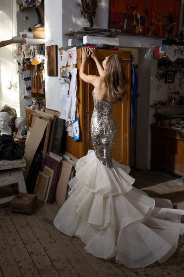 Купить свадебное платье «Чесса» Рара Авис из коллекции Шайн Брайт 2020 года в интернет-магазине