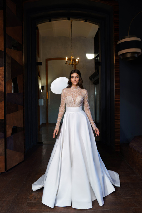 Купить свадебное платье «Дана» Сониа Солей Эир из коллекции 2023 года в салоне «Мэри Трюфель»
