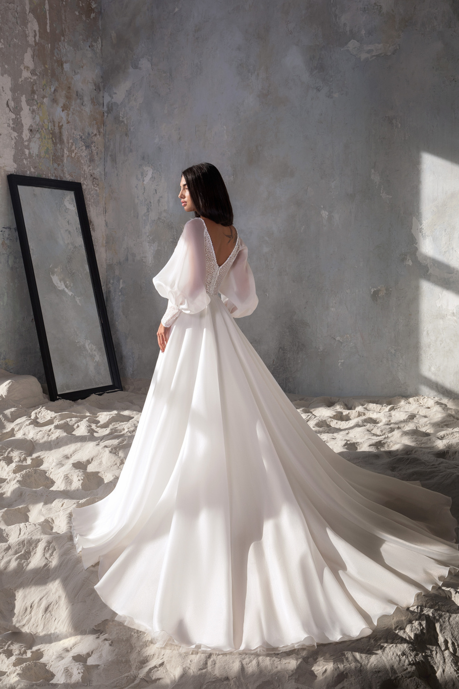 Купить свадебное платье «Аина» Секрет Споса из коллекции Блеск 2022 года в салоне «Мэри Трюфель»