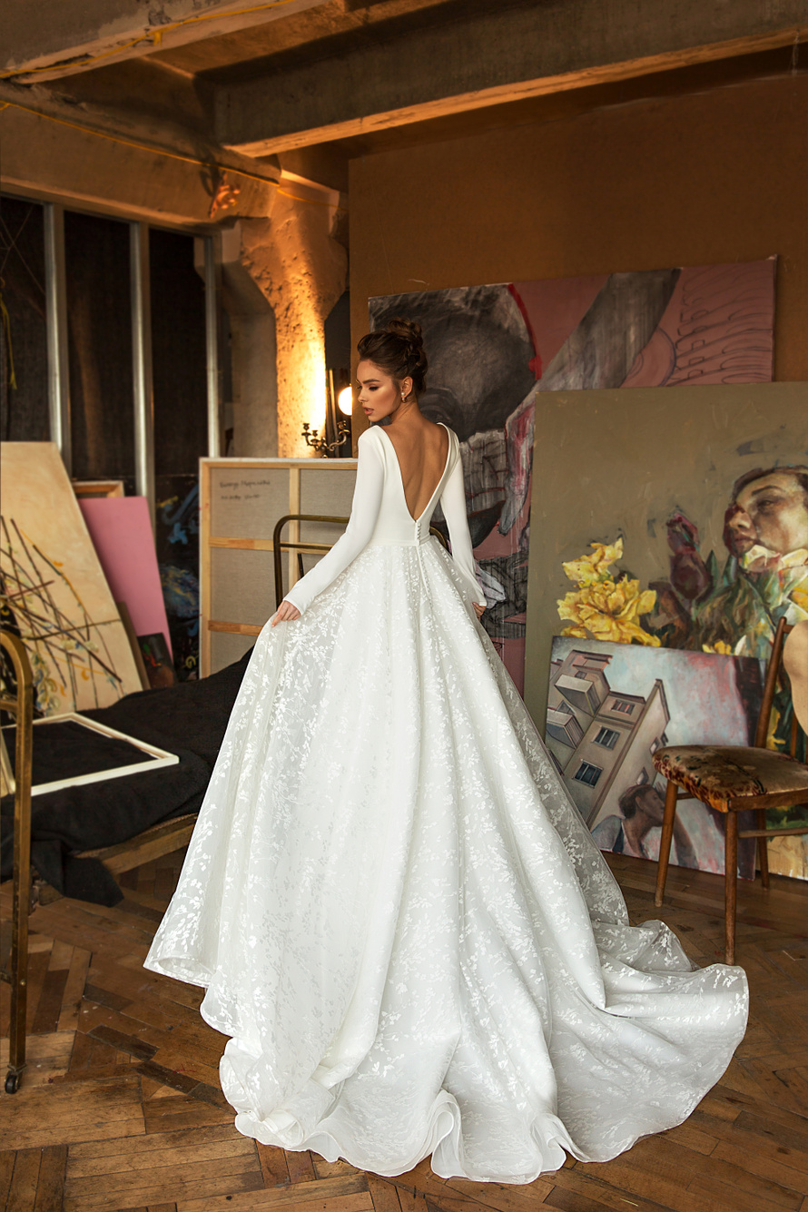 Купить свадебное платье «Бонни» Жасмин из коллекции 2019 года в Краснодаре