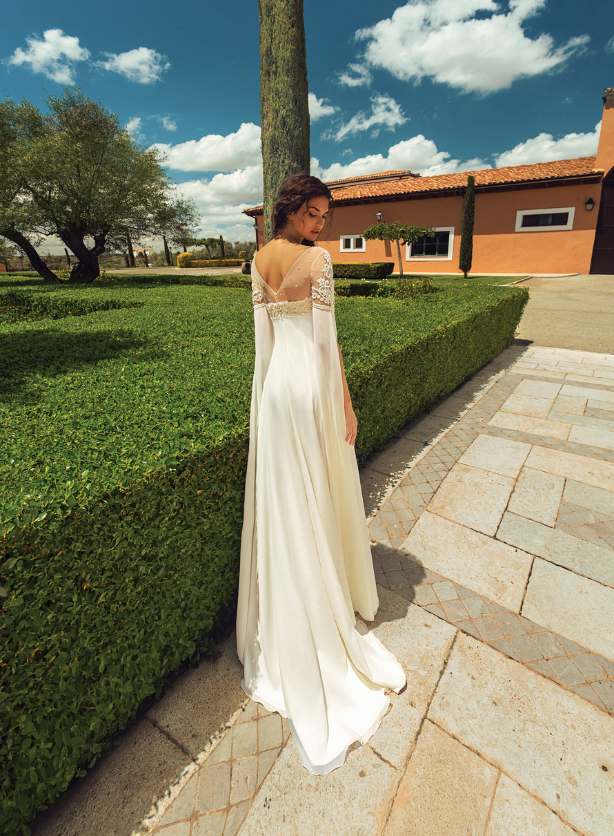 Купить свадебное платье «Нэриса» Татьяны Каплун из коллекции «Вайлд Винд 2019» в интернет-магазине