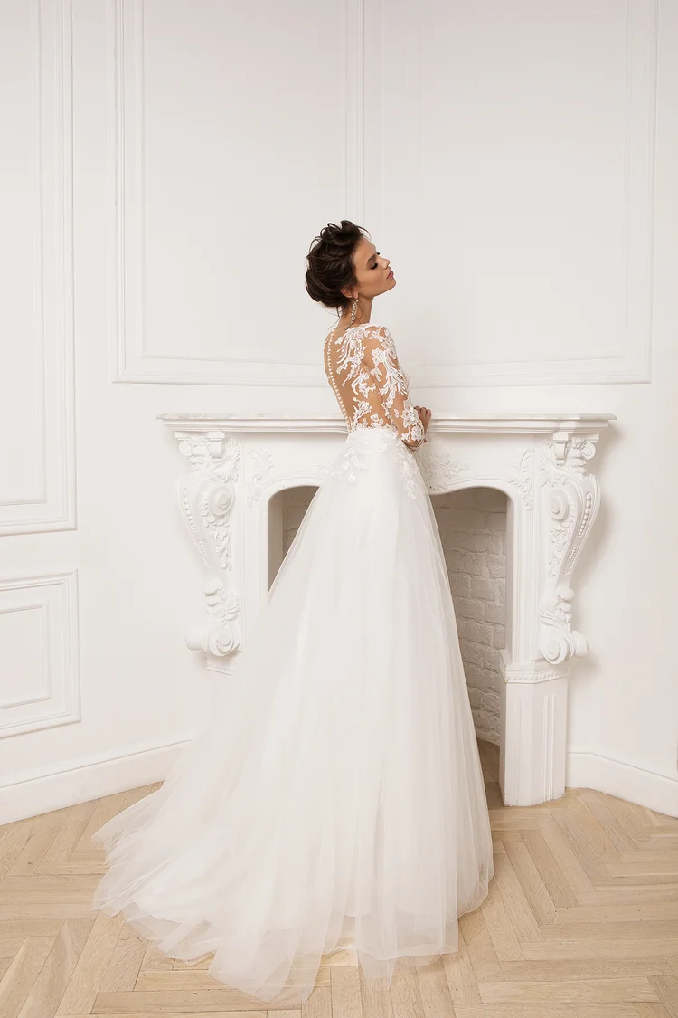 Свадебное платье «Фия» Мэрри Марк  — купить в Краснодаре платье Фия из коллекции «Сияй как бриллиант» 2020 Фия