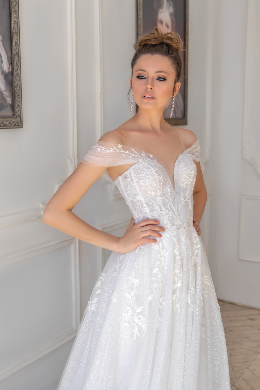 Купить свадебное платье «Карамела» Олег Бабуров из коллекции 2021 года в салоне «Мэри Трюфель»