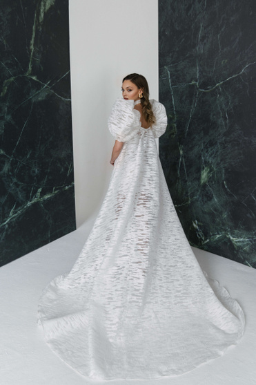 Свадебное платье «Куито» Рара Авис — купить в Самарае платье Куито из коллекции "Галактика"2022