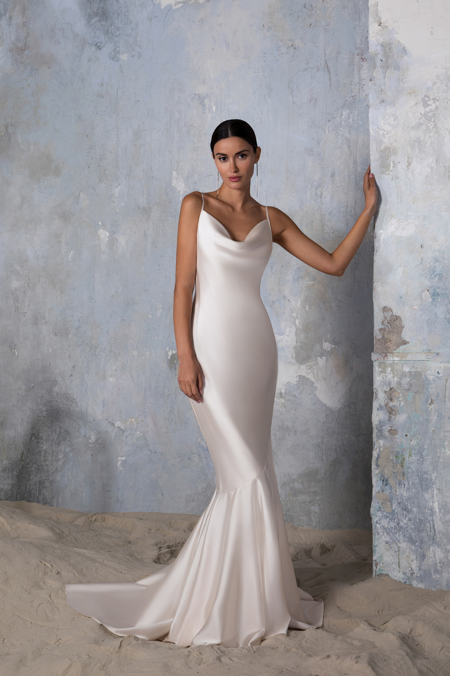 Купить свадебное платье «Элиза» Секрет Споса из коллекции Блеск 2022 года в салоне «Мэри Трюфель»