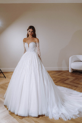 Купить свадебное платье «Джесс» Патрисия Кутюр из коллекции 2023 года в салоне «Мэри Трюфель»