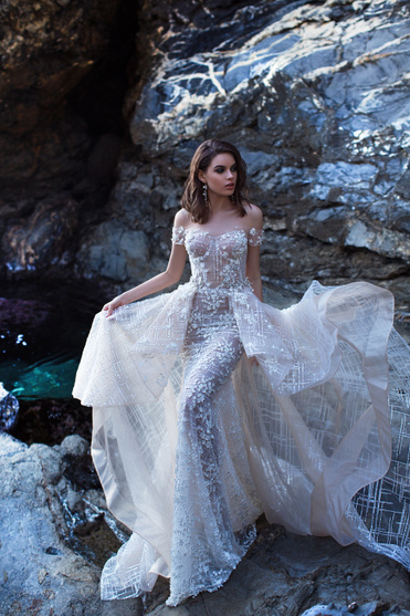 Купить свадебное платье «Рианна» Анже Этуаль из коллекции 2019 года в интернет-магазине