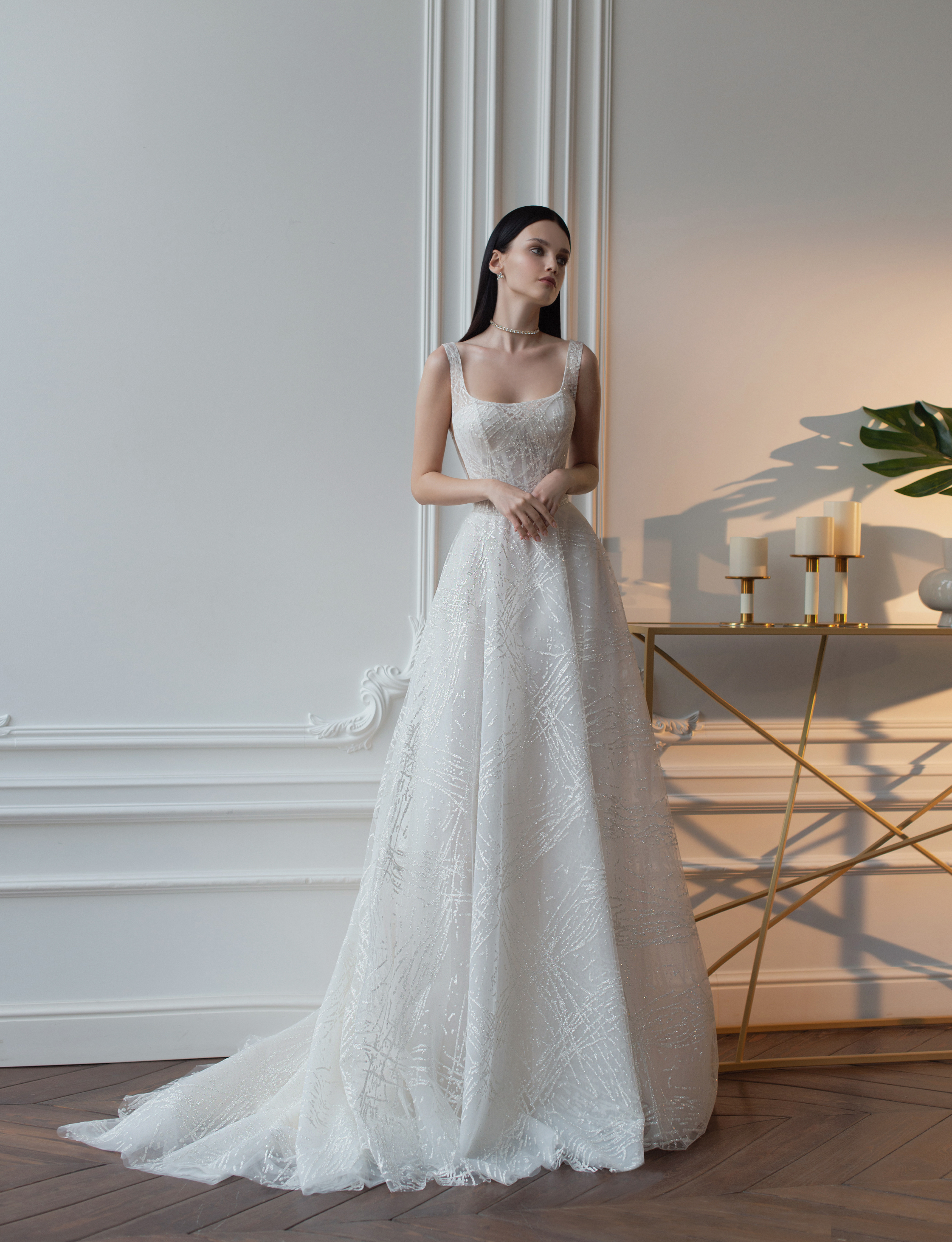 Купить свадебное платье «Агнесс» Татьяна Каплун из коллекции 2022 года в салоне «Мэри Трюфель»