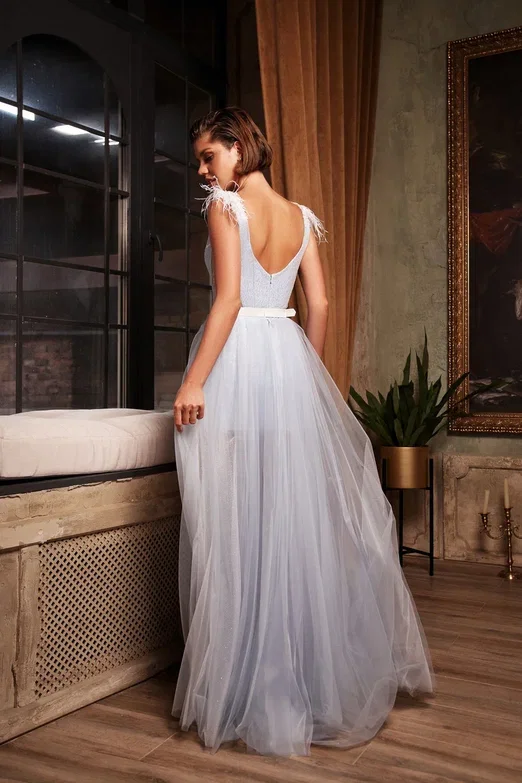 Купить вечернее платье «Шофранка» Мэрри Марк из коллекции Мерцание 2024 года в салоне «Мэри Трюфель» Шофранка