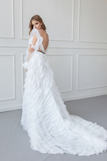 Купить свадебное платье «Вера» Анже Этуаль из коллекции 2020 года в салоне «Мэри Трюфель»
