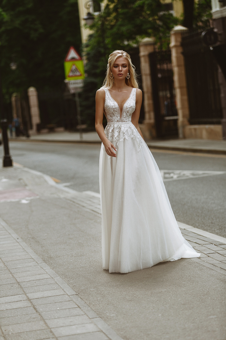 Купить свадебное платье «Хемина» Патрисия из коллекции 2019 года в Москве