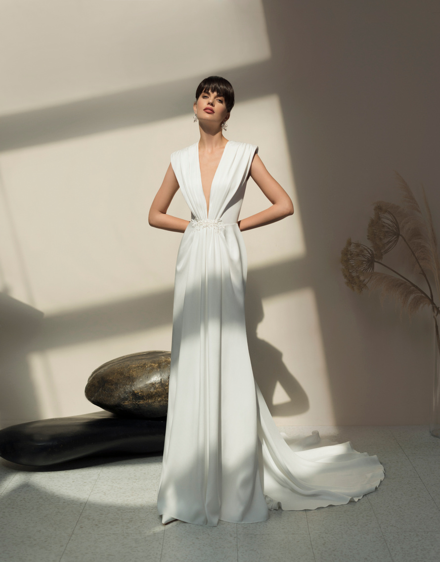 Купить свадебное платье «Мираж» Мэрри Марк из коллекции 2022 года в Мэри Трюфель