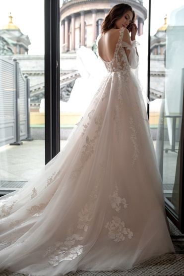 Свадебное платье «Адамина» Secret Sposa — купить в Краснодаре платье Адамина из коллекции "Парижская рапсодия" 2020