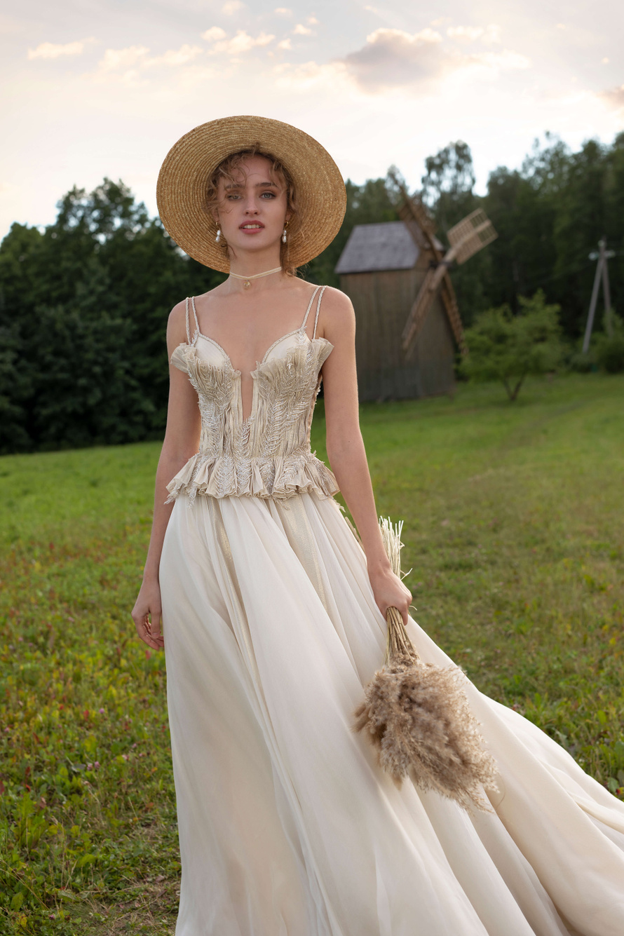 Купить свадебное платье «Лемоса» Рара Авис из коллекции Сан Рей 2020 года в интернет-магазине