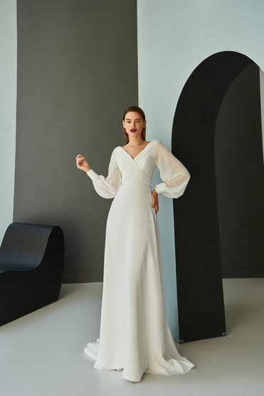 Купить свадебное платье «Сивиллин» Мэрри Марк из коллекции Инспирейшн 2021 года в салоне «Мэри Трюфель»